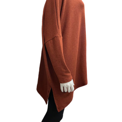Modal Sweater Knit Drape Tunic