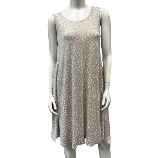 Rayon Sleeveless Pocket Swing Dress