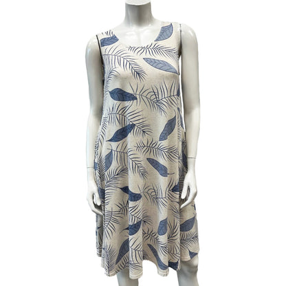 Rayon Sleeveless Pocket Swing Dress