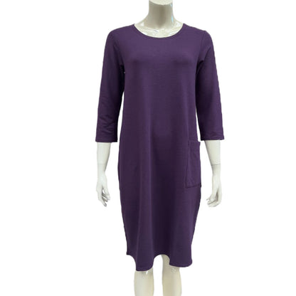 Bamboo French Terry Patch Pocket Dress